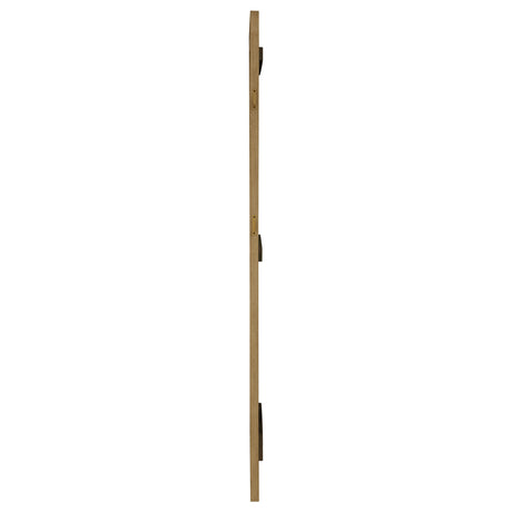 Arini Cane Weave Full Length Standing Floor Mirror Sand Wash - Home Elegance USA