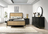 Arini 4 - piece Queen Bedroom Set Black and Natural | Coaster | Home Elegance USA