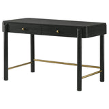 Arini 2 - drawer Vanity Desk Makeup Table Black | Coaster - 224337 - Home Elegance USA - 5