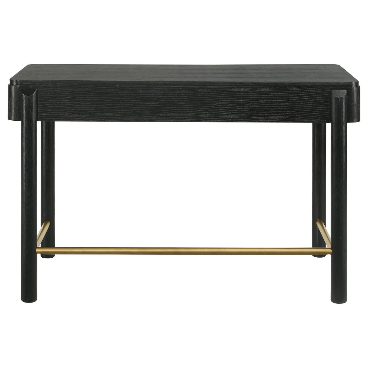 Arini 2 - drawer Vanity Desk Makeup Table Black | Coaster | Home Elegance USA