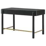 Arini 2 - drawer Vanity Desk Makeup Table Black | Coaster - 224337 - Home Elegance USA - 9