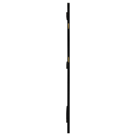 Arini Cane Weave Full Length Standing Floor Mirror Black - Home Elegance USA