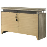 Dresser - Giselle 8-drawer Bedroom Dresser with LED Rustic Beige