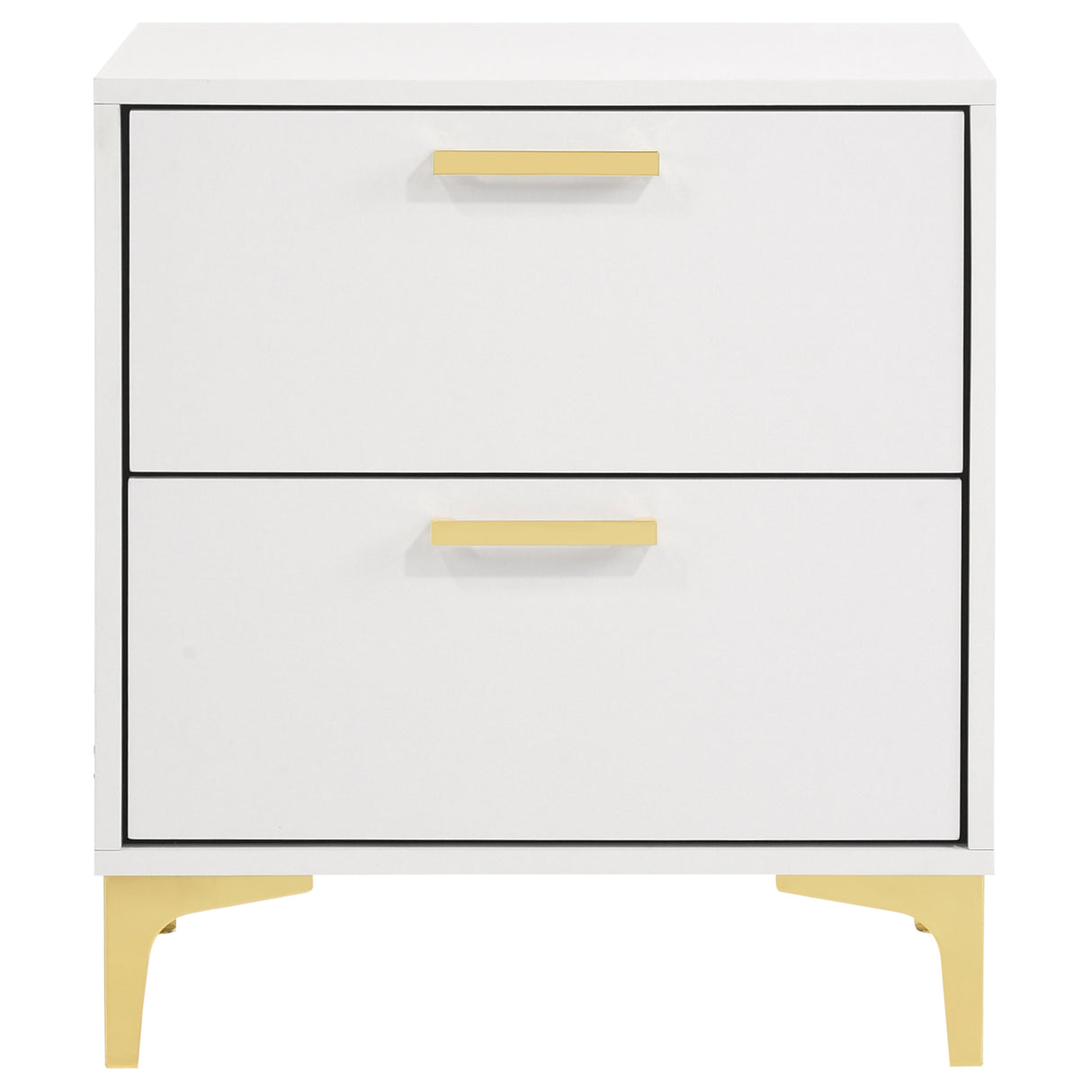 Nightstand - Kendall 2-drawer Nightstand White