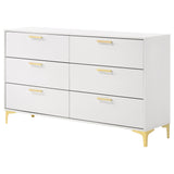 Dresser - Kendall 6-drawer Dresser White