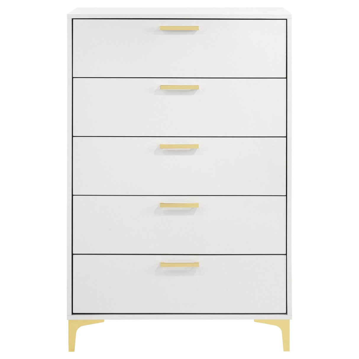 Chest - Kendall 5-drawer Chest White