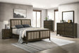 Wilkes 5-piece Full Bedroom Set Dark Cocoa - sold by Home Elegance USA