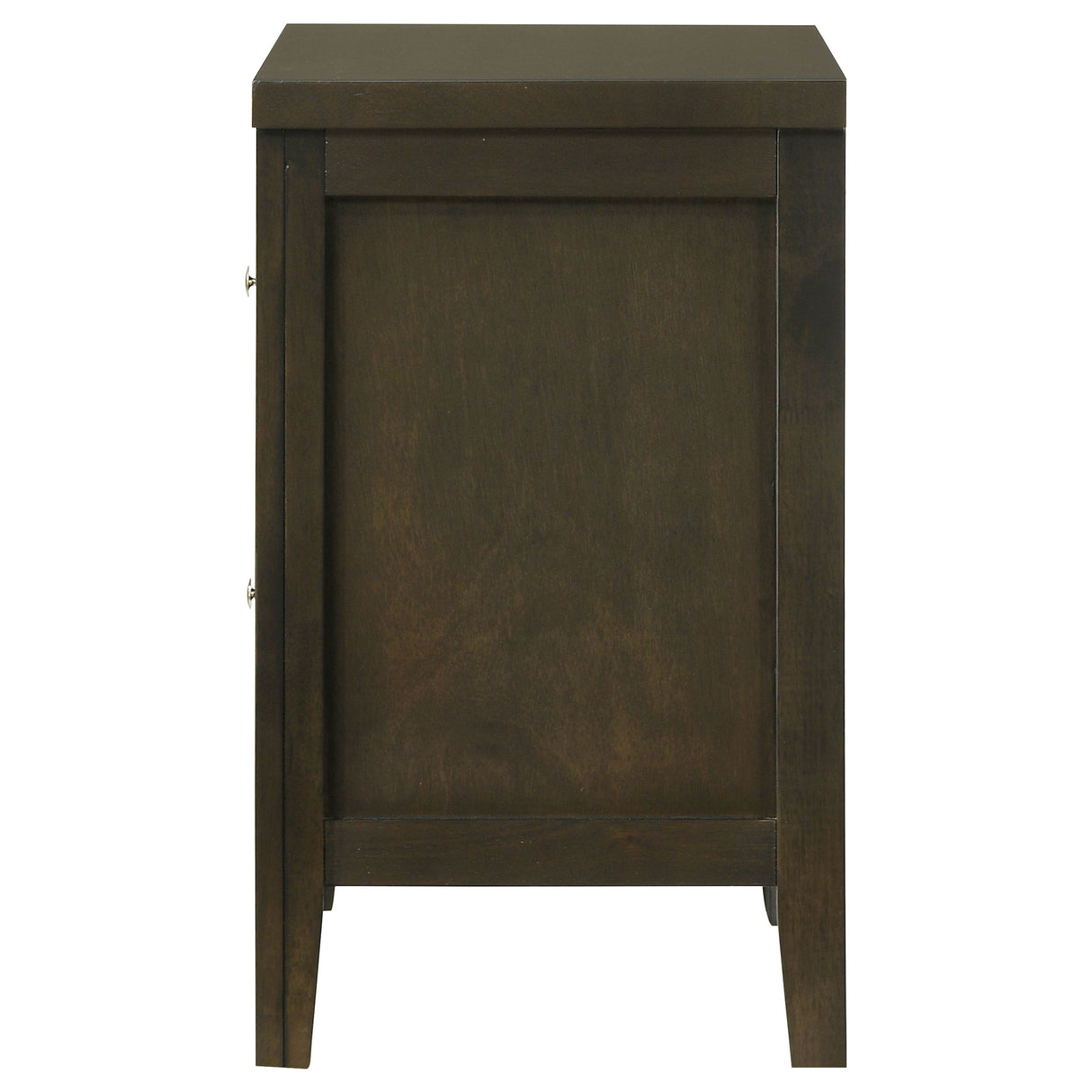 Wilkes 2-drawer Nightstand Bedside Table Dark Cocoa - Home Elegance USA