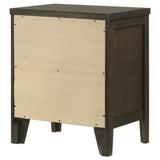 Wilkes 2-drawer Nightstand Bedside Table Dark Cocoa - Home Elegance USA