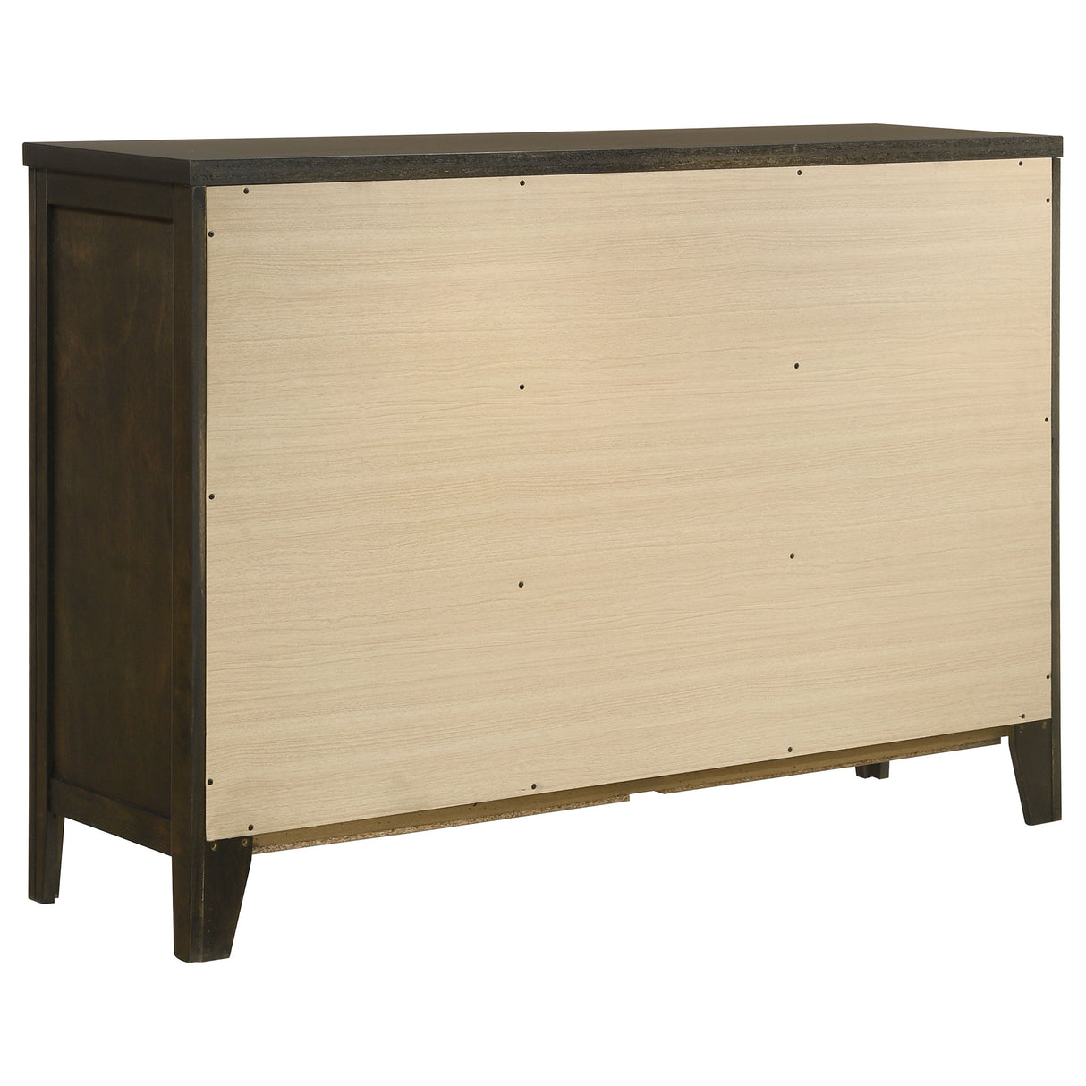 Wilkes 6-drawer Dresser Cabinet Dark Cocoa - Home Elegance USA