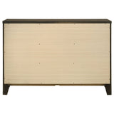 Wilkes 6-drawer Dresser Cabinet Dark Cocoa - Home Elegance USA