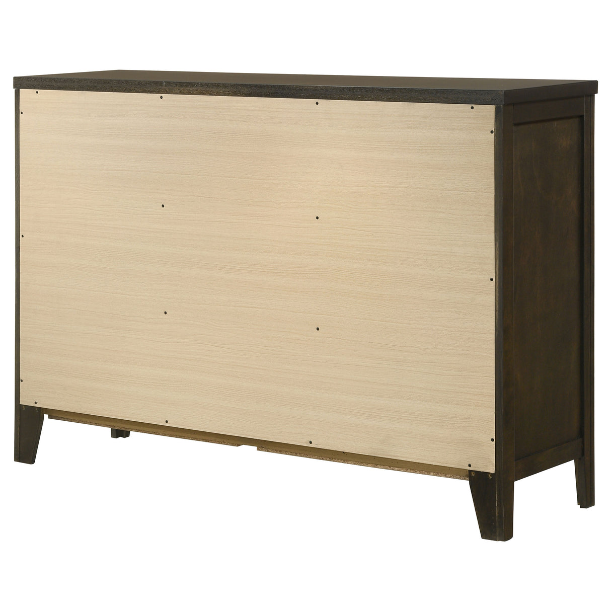 Wilkes 6-drawer Dresser Cabinet Dark Cocoa - Home Elegance USA