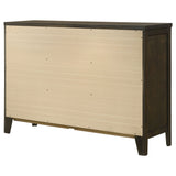 Wilkes 6-drawer Dresser Cabinet Dark Cocoa - Home Elegance USA