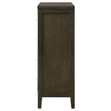 Wilkes 4-drawer Chest of Drawers Dark Cocoa - Home Elegance USA