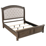 Eastern King Bed 4 Pc Set - Emmett 4-piece Eastern King Bedroom Set Walnut