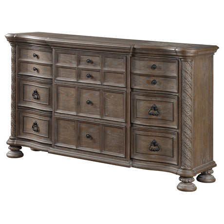 Dresser - Emmett 9-drawer Dresser Walnut