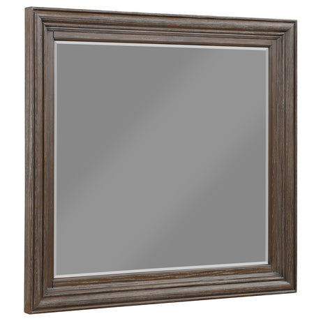 Dresser Mirror - Emmett Rectangular Dresser Mirror Walnut