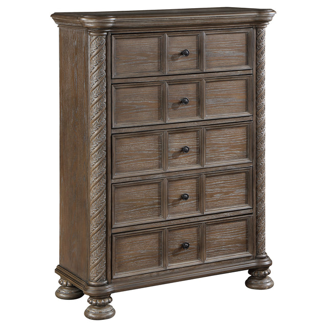 Chest - Emmett 5-drawer Chest Walnut