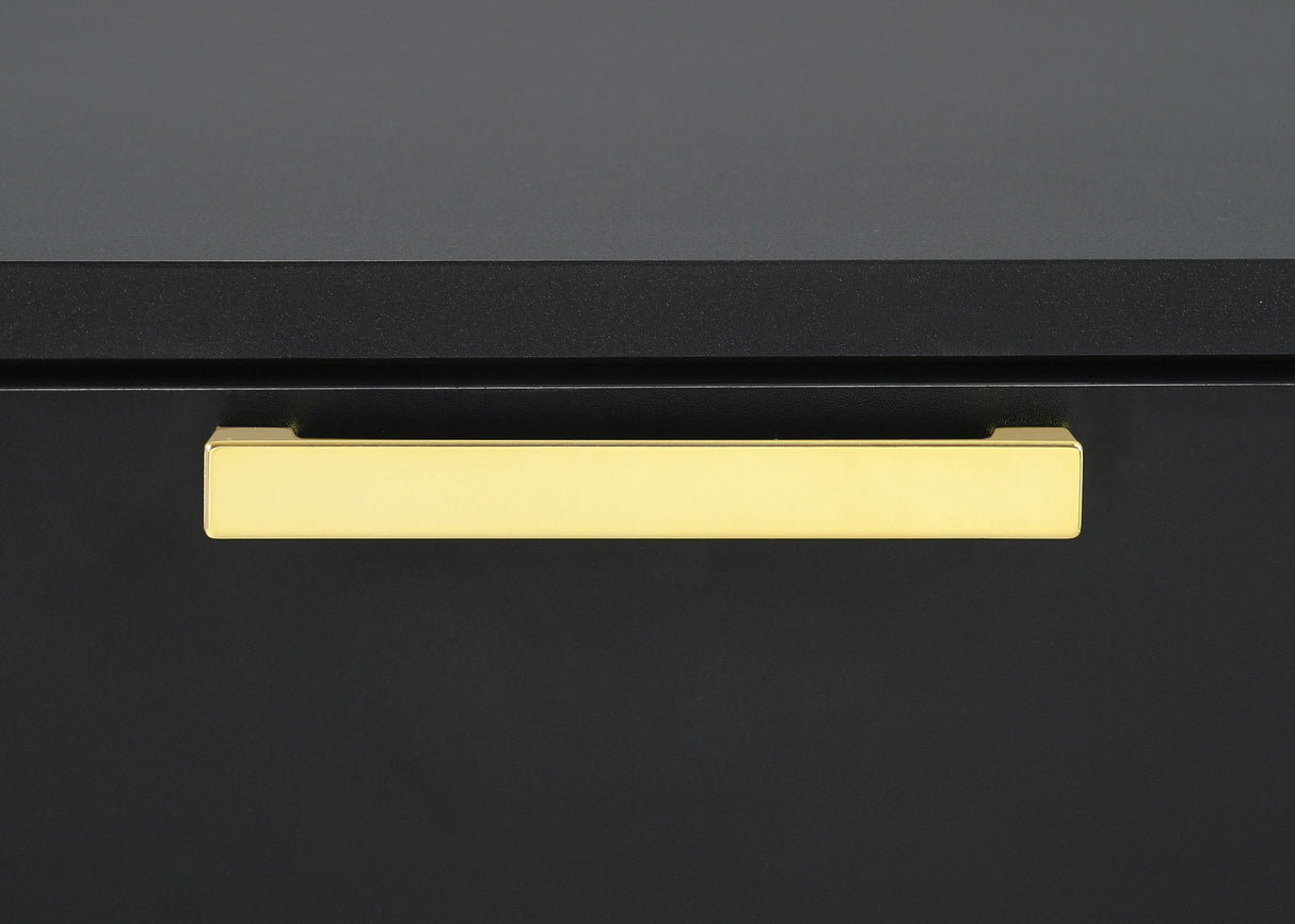 Chest - Kendall 5-drawer Chest Black and Gold