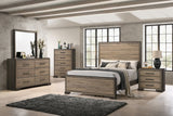 Baker 5 - piece Eastern King Bedroom Set Light Taupe | Coaster | Home Elegance USA