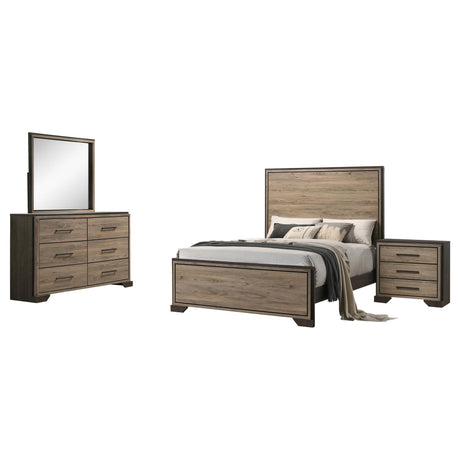 Baker 4 - piece California King Bedroom Set Light Taupe | Coaster | Home Elegance USA