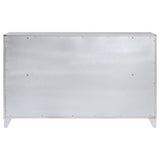 Dresser - Larue 6-drawer Dresser Silver