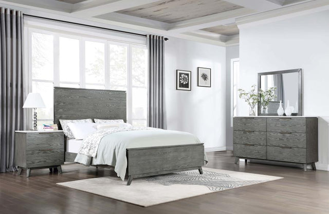 Nathan 4-piece California King Bedroom Set Grey | Coaster - Home Elegance USA