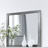 Dresser Mirror - Nathan Rectangular Dresser Mirror Grey