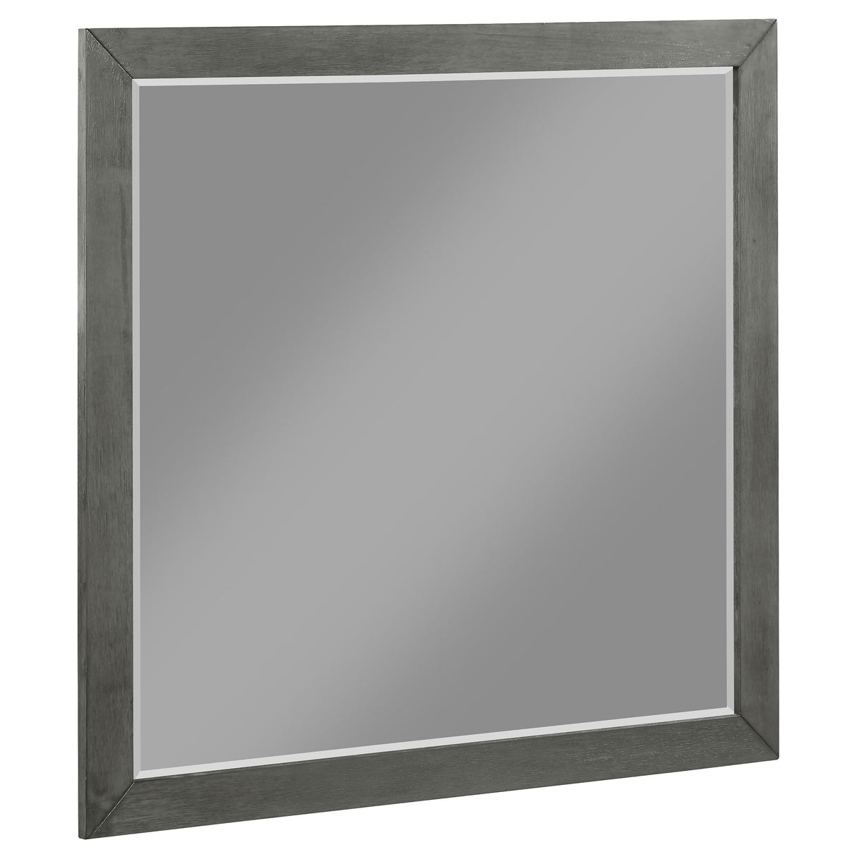 Dresser Mirror - Nathan Rectangular Dresser Mirror Grey