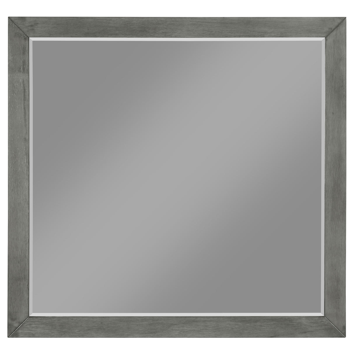 Dresser Mirror - Nathan Rectangular Dresser Mirror Grey