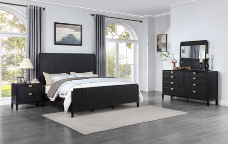 Brookmead 4 - piece Eastern King Bedroom Set Black | Coaster | Home Elegance USA