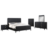 Brookmead 5 - piece Eastern King Bedroom Set Black | Coaster | Home Elegance USA