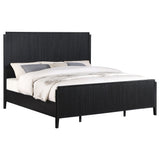 Brookmead Wood Eastern King Panel Bed Black | Coaster | Home Elegance USA