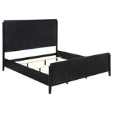 Queen Bed - Brookmead Wood Queen Panel Bed Black