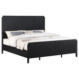 Queen Bed - Brookmead Wood Queen Panel Bed Black