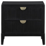 Brookmead 2 - Drawer Nightstand Black | Coaster - 224712 - Home Elegance USA - 3