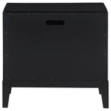 Brookmead 2 - Drawer Nightstand Black | Coaster - 224712 - Home Elegance USA - 7