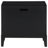 Brookmead 2-drawer Nightstand Black - Home Elegance USA
