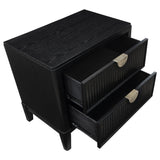 Brookmead 2-drawer Nightstand Black - Home Elegance USA