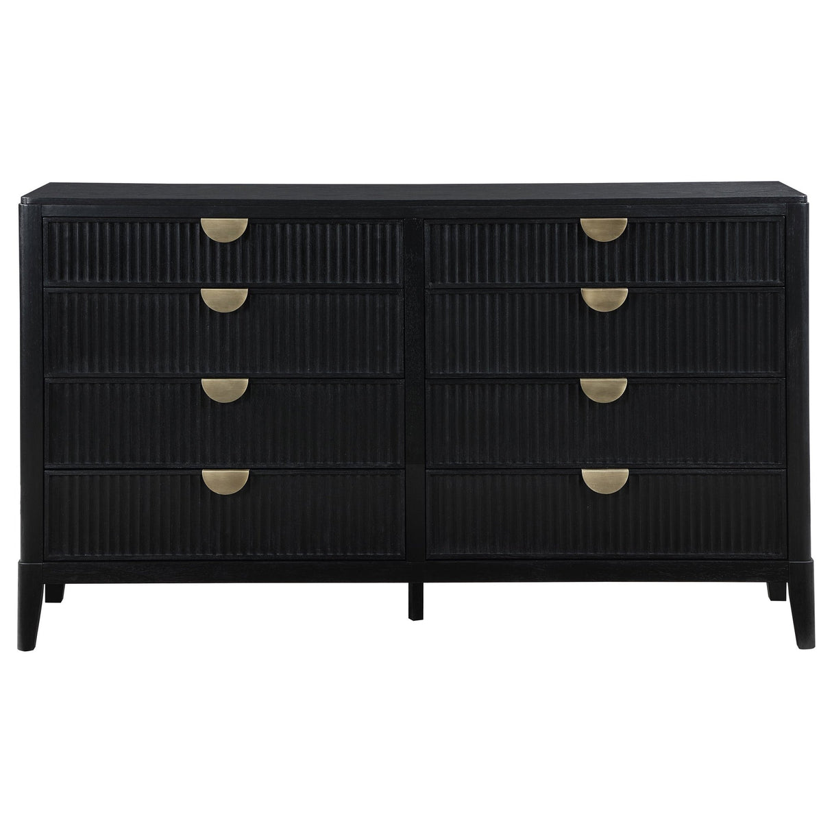 Brookmead 8 - drawer Bedroom Dresser Black | Coaster | Home Elegance USA