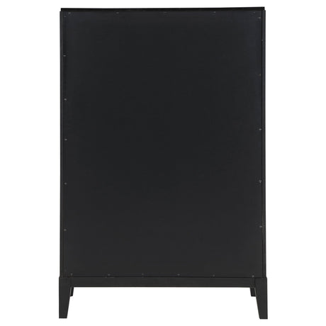 Brookmead 5 - drawer Bedroom Chest Black | Coaster | Home Elegance USA