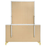 Dresser With Mirror - Lucia 6-drawer Bedroom Dresser with Mirror White