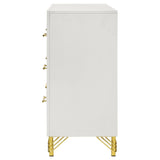 Dresser - Lucia 6-drawer Bedroom Dresser White