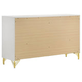 Dresser - Lucia 6-drawer Bedroom Dresser White