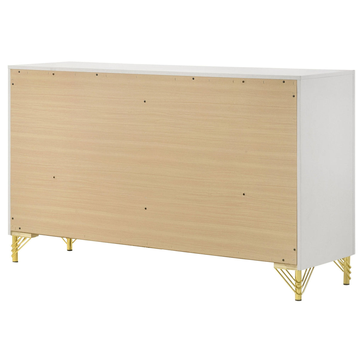 Dresser - Lucia 6-drawer Bedroom Dresser White