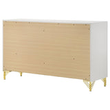 Dresser - Lucia 6-drawer Bedroom Dresser White