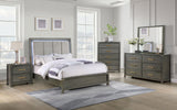 Eastern King Bed 5 Pc Set - Kieran 5-piece Eastern King Bedroom Set Grey