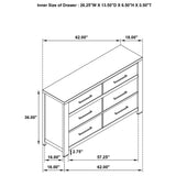 California King Bed 4 Pc Set - Kieran 4-piece California King Bedroom Set Grey