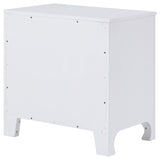 Anastasia 2 - drawer Nightstand Bedside Table Pearl White | Coaster - 224752 - Home Elegance USA - 8