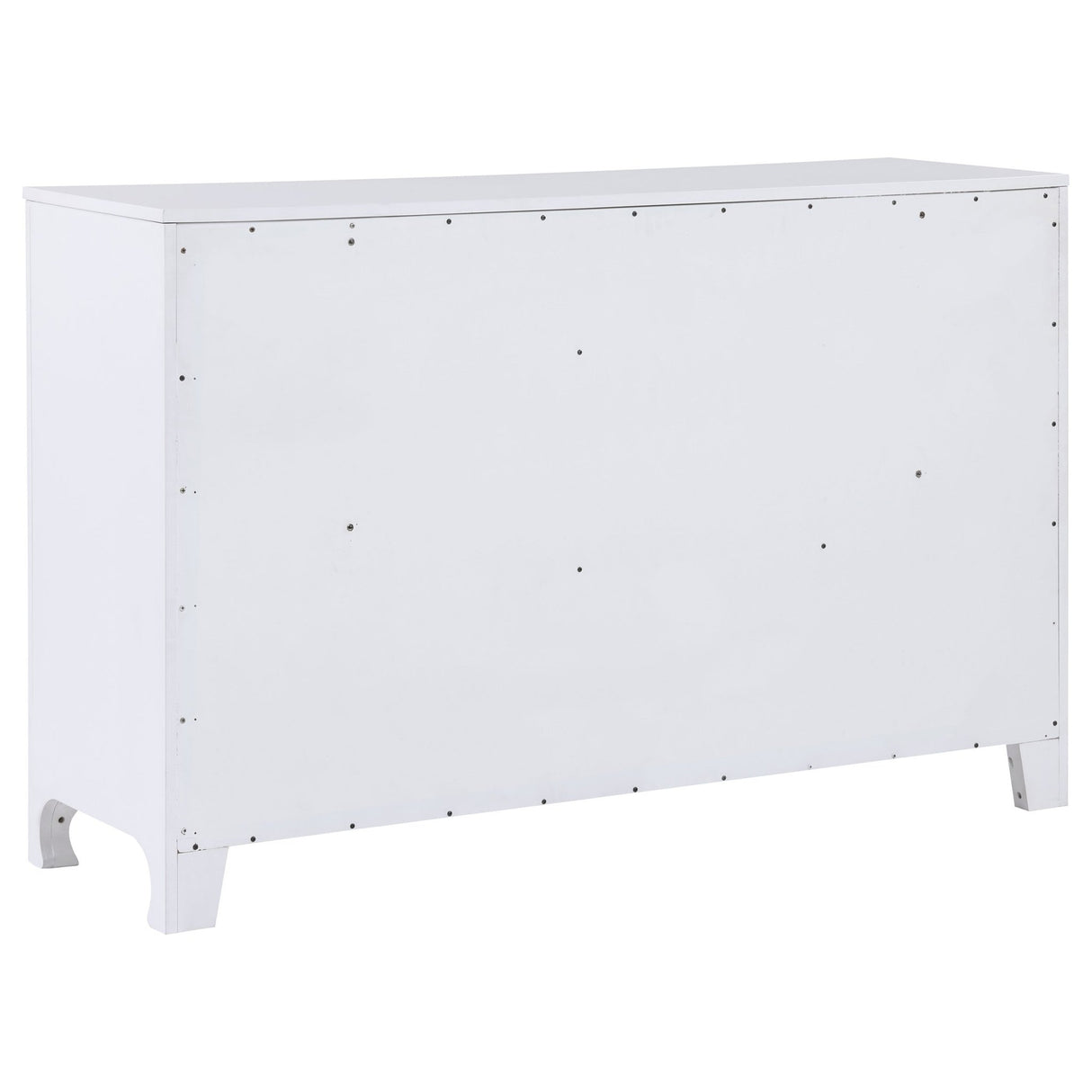 Anastasia 6 - drawer Bedroom Dresser Pearl White | Coaster - 224753 - Home Elegance USA - 6